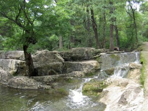 Waterfall in Balcones Park